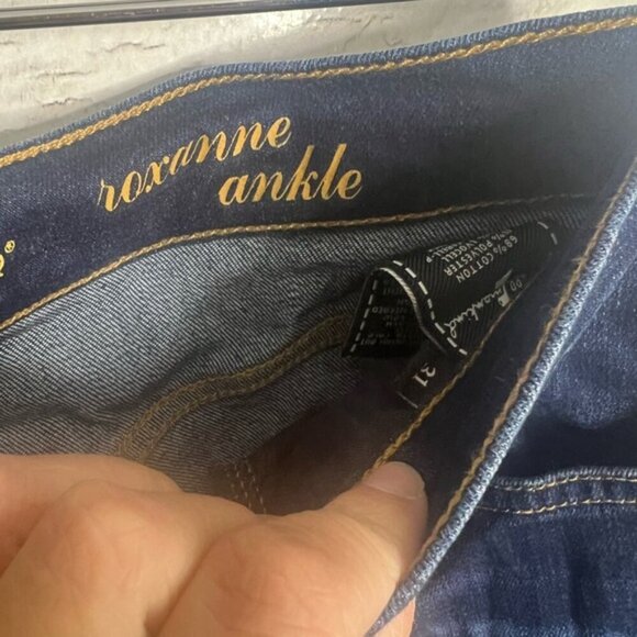 7 for All Mankind Roxanne ankle denim jeans size 31 - Picture 5 of 8